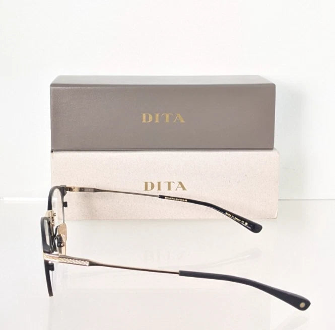 Brand New Authentic Dita Eyeglasses UNITED DRX-2078-A-BLK-GLD-48