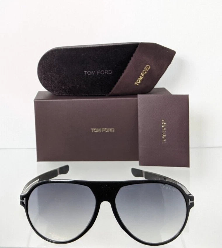 Brand New Authentic Tom Ford Sunglasses FT TF 0881 TF881 01B Oscar 60mm Frame