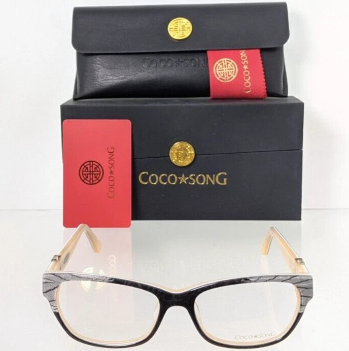 Brand New Authentic COCO SONG Eyeglasses Sunset Horizon Col. 1 55mm CV160