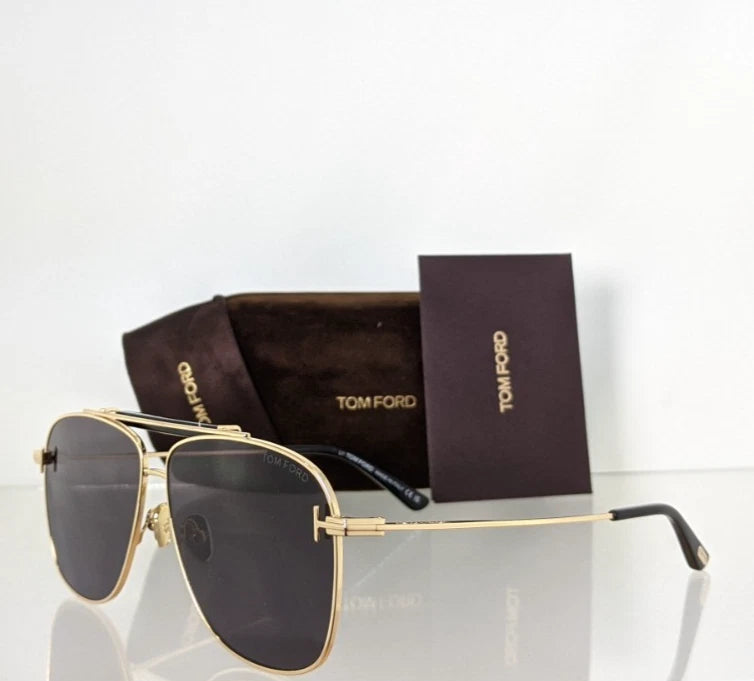 New Authentic Tom Ford Sunglasses TF 1017 28A Jaden 60mm FT 1017 Frame