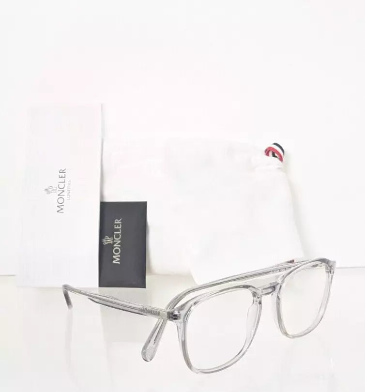 Brand New Authentic Moncler Eyeglasses ML 5145 020 51mm Crystal Frame