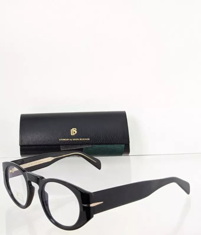 Brand New Authentic David Beckham Eyeglasses DB 7033 2M2G6 Black Frame