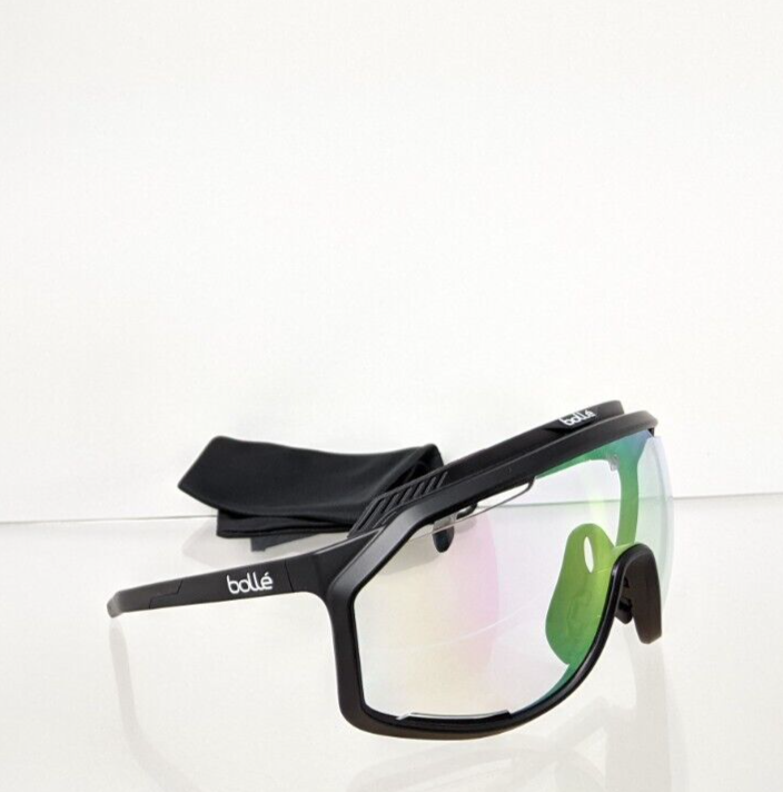 Brand New Authentic Bolle Sunglasses CHRONOSHIELD Black Matte Frame