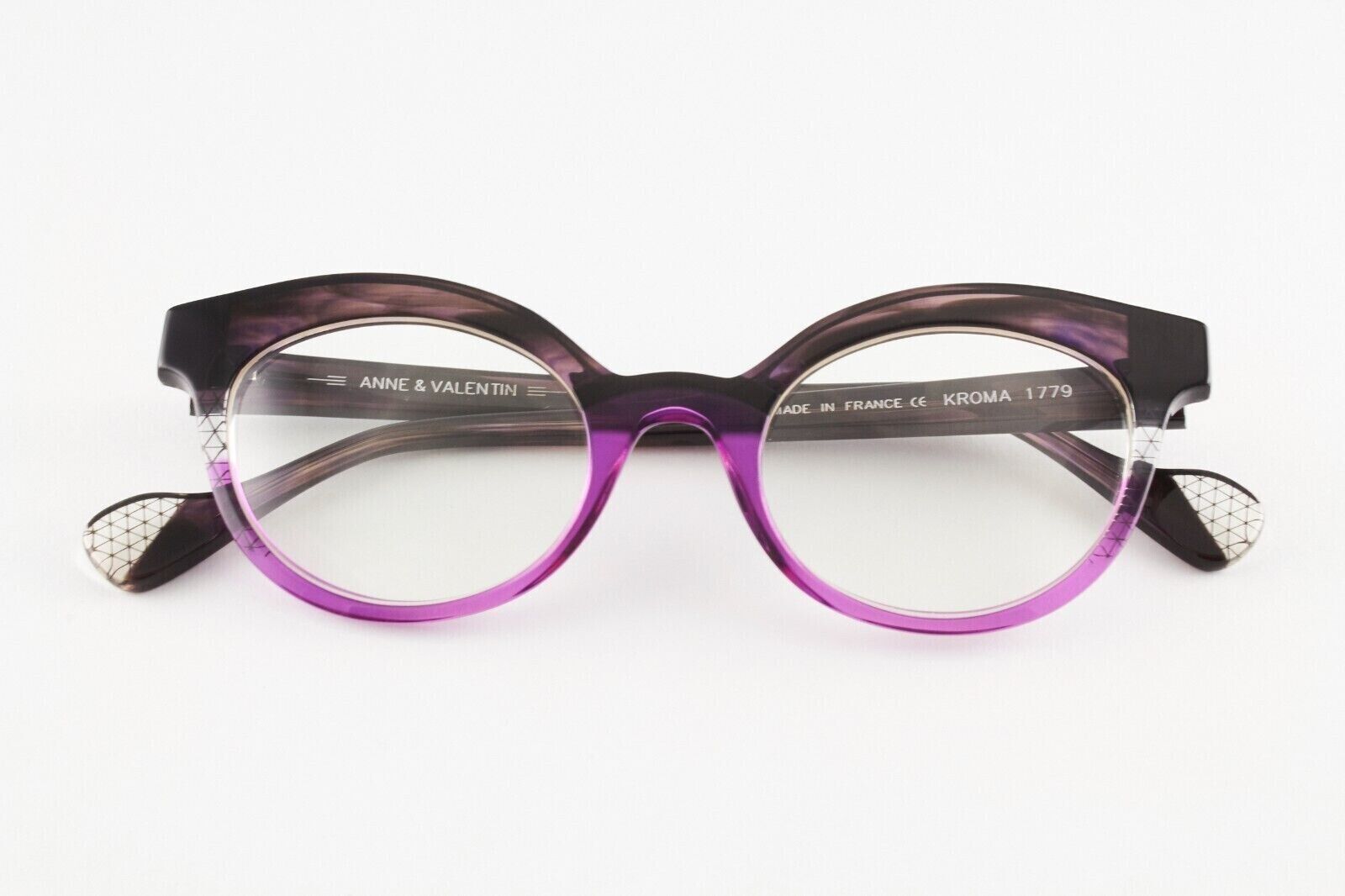 New Authentic Anne & Valentin Eyeglasses KOMPO 1779 Made in Japan