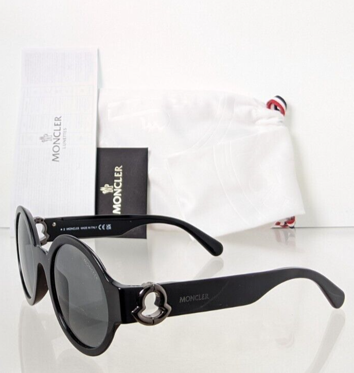 Brand New Authentic Moncler Sunglasses MONCLER ML 0243 01A 51mm Atriom Frame
