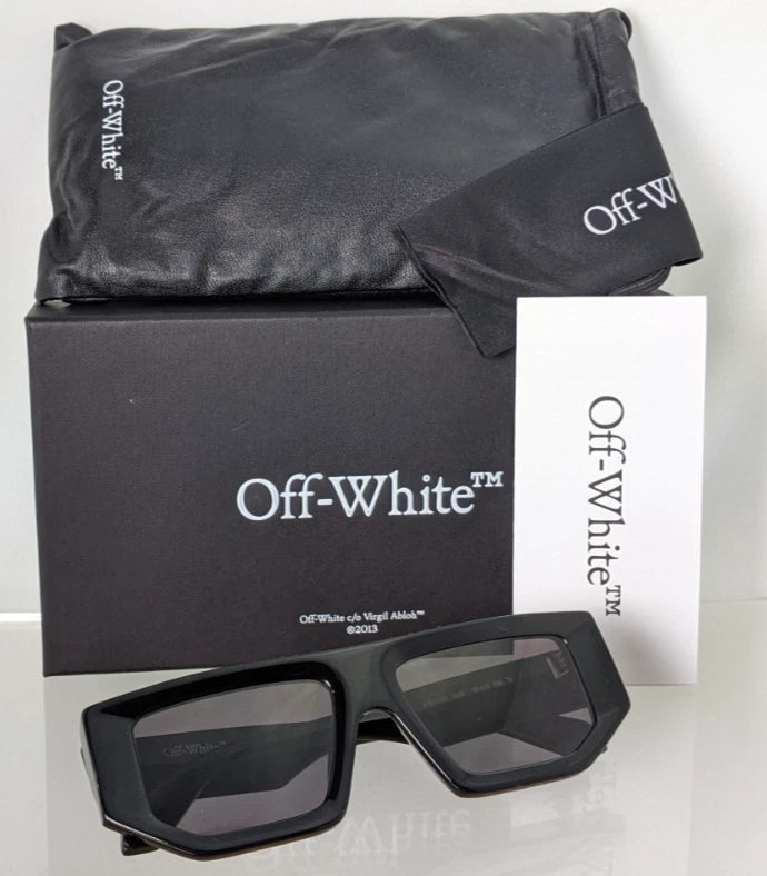 New Authentic OFF WHITE Sunglasses VANCOUVER 1007 Black 53mm OERI13F