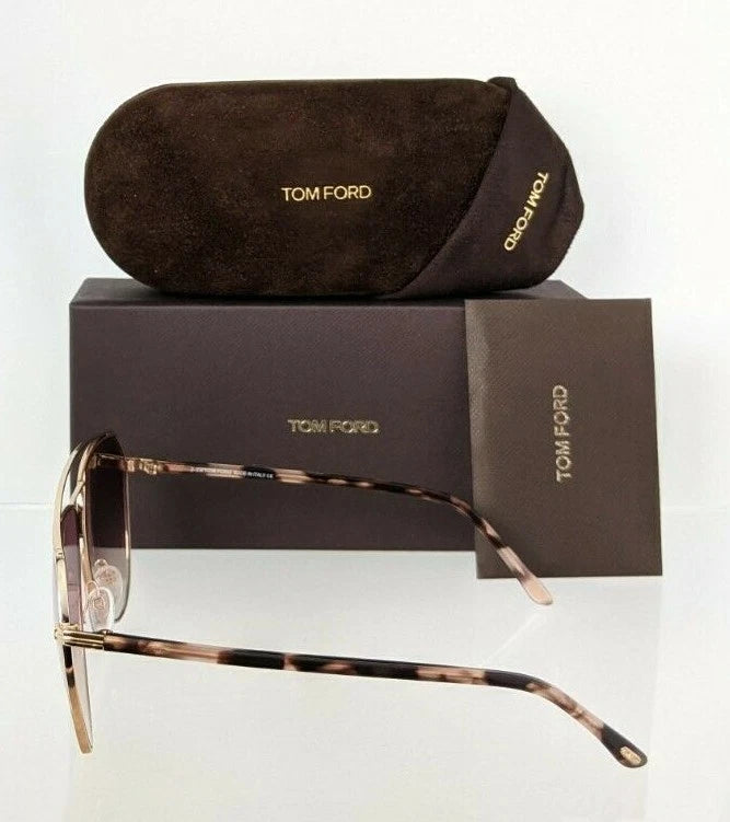 Brand New Authentic Tom Ford Sunglasses Stan FT TF681 28Z Frame TF 0681
