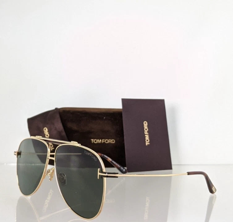 New Authentic Tom Ford Sunglasses TF 1018 30N Brady 60mm FT 1018 Frame