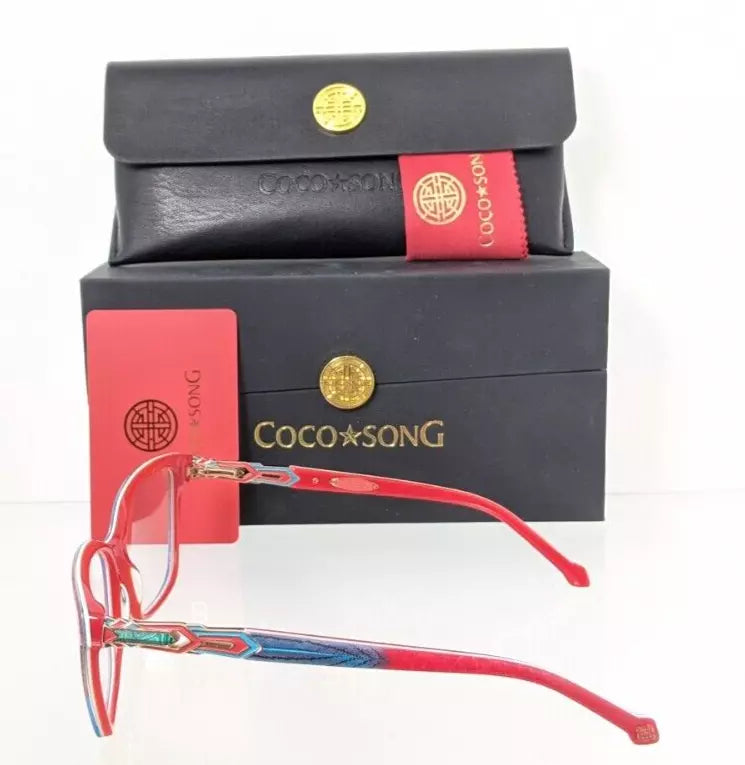 Brand New Authentic COCO SONG Eyeglasses Happy Vibes Col. 4 55mm CV267