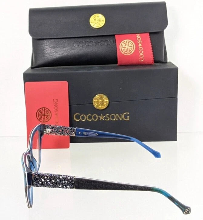 Brand New Authentic COCO SONG Eyeglasses Like Rock Col. 1 53mm CV156