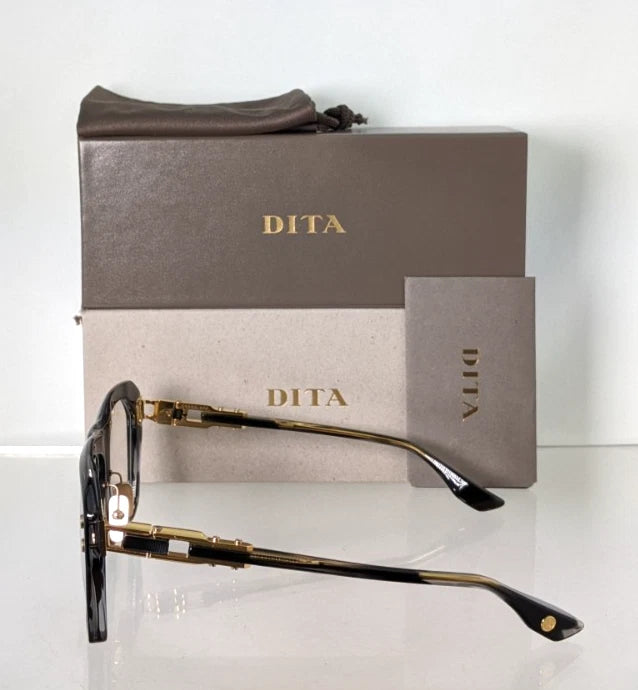 New Authentic Dita Eyeglasses GRAND APX DTX-417-A-01 Ink Swirl 57mm Frame