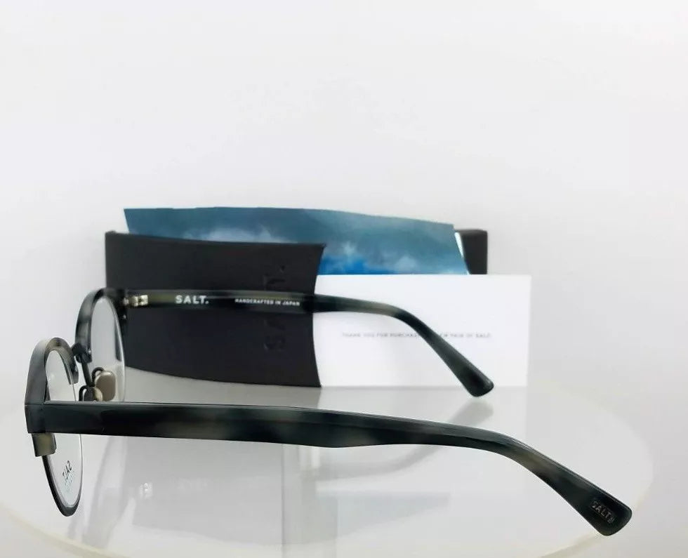 Brand New Authentic Salt Eyeglasses Rumack Dus Grey 46Mm Titanium Frame