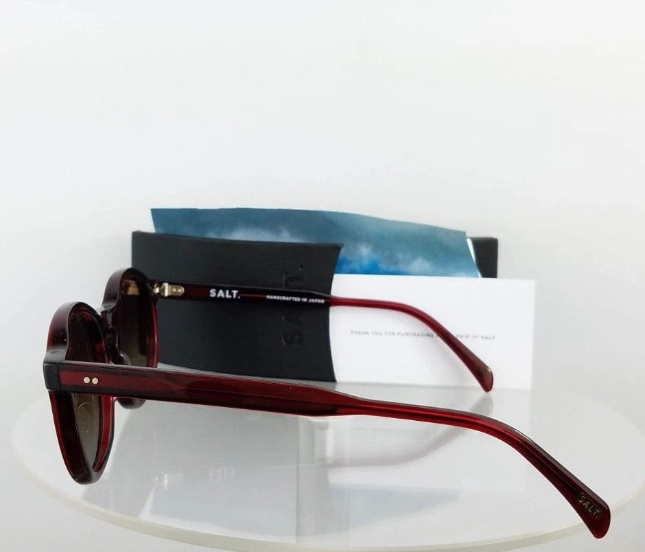 Brand New Authentic Salt Sunglasses Francine Bry Red 55Mm Polarized Frame