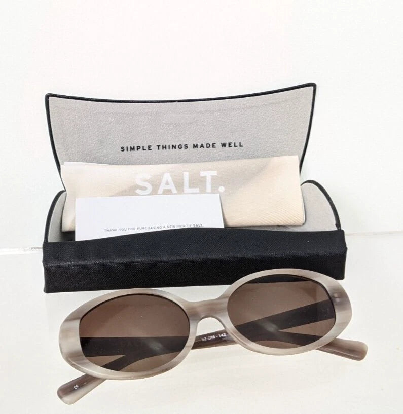 Brand New Authentic Salt Sunglasses NADINE MH Polarized Ivory 52mm Frame