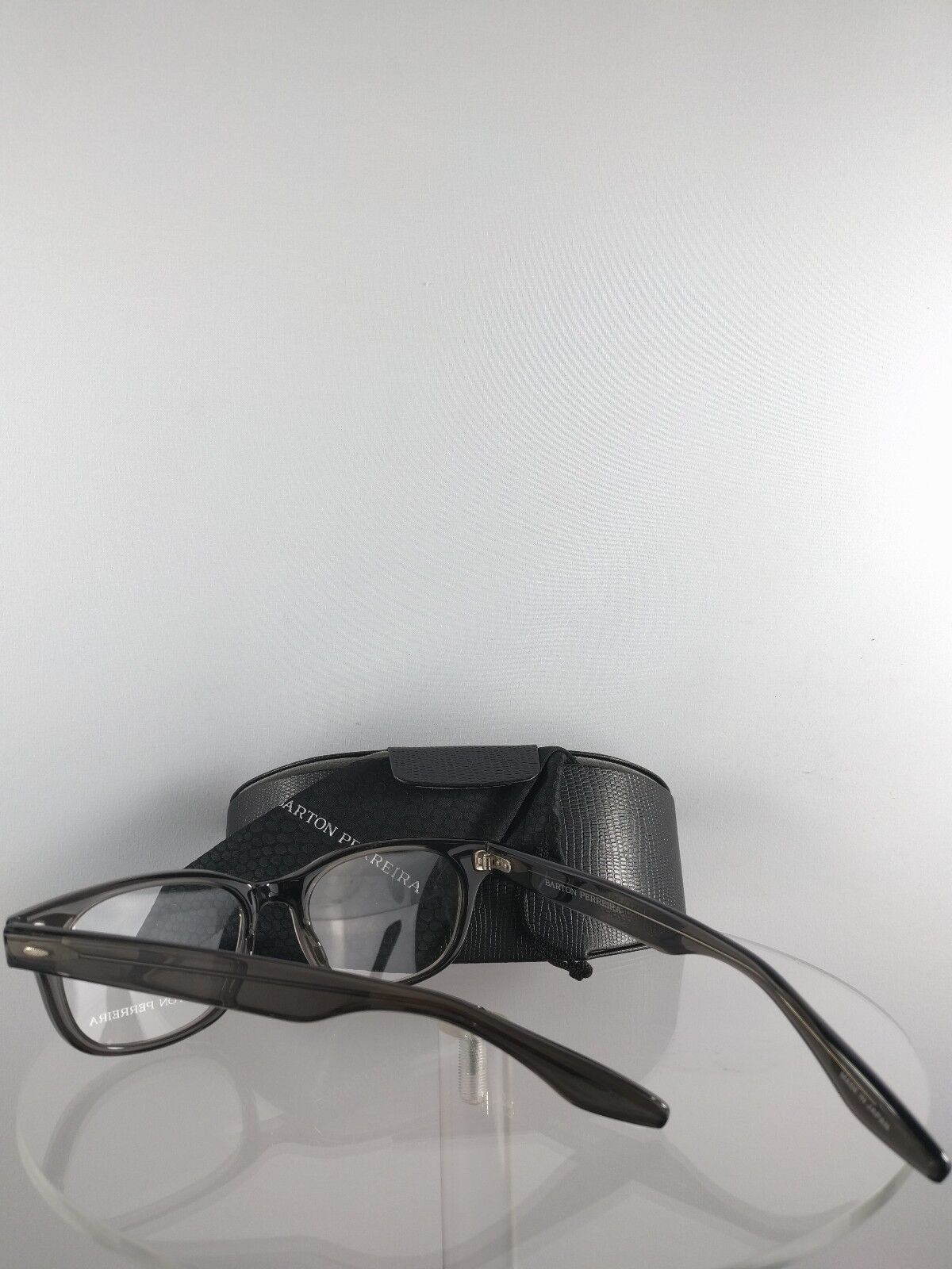 Brand New Authentic Barton Perreira Eyeglasses Wendel DUS Grey Havana