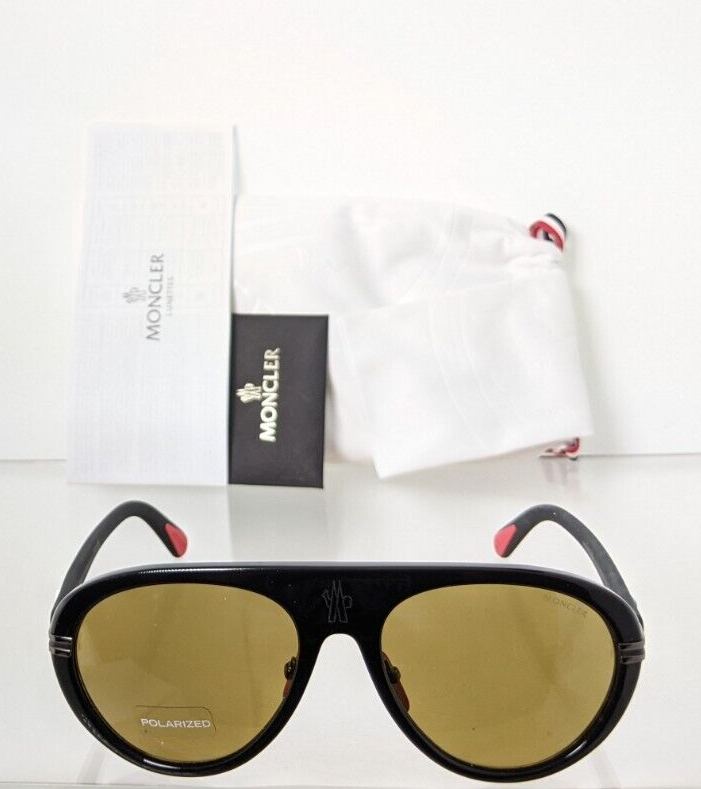 Brand New Authentic Moncler Sunglasses MONCLER ML 0240 01H Navigaze Frame