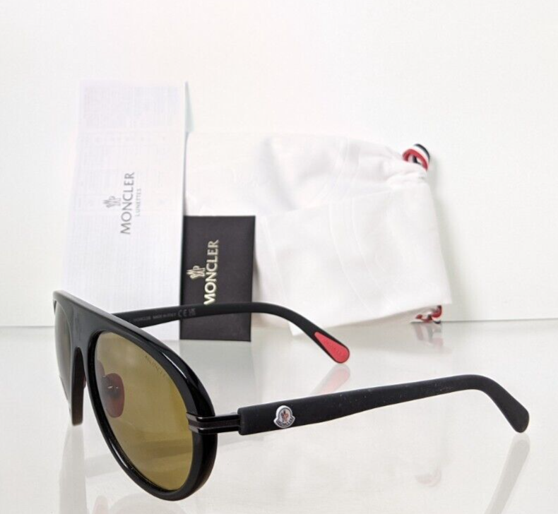 Brand New Authentic Moncler Sunglasses MONCLER ML 0240 01H Navigaze Frame