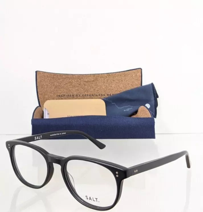 Brand New Authentic SALT Eyeglasses PIERCE MBK 51mm Frame