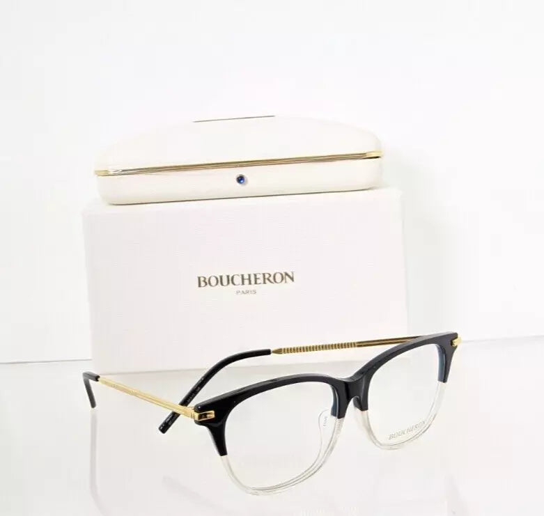 Brand New Authentic Boucheron Eyeglasses BC0027 003 54mm Frame 0027