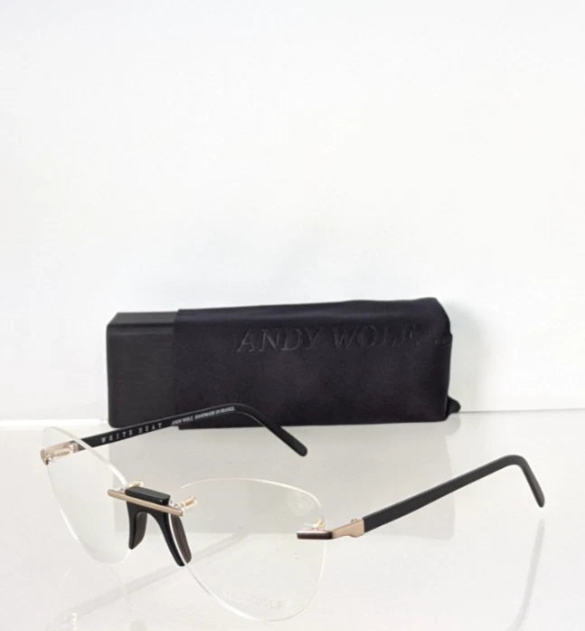 New Authentic Andy Wolf Eyeglasses DAVIS Col. a Hand Made Austria 56mm Frame