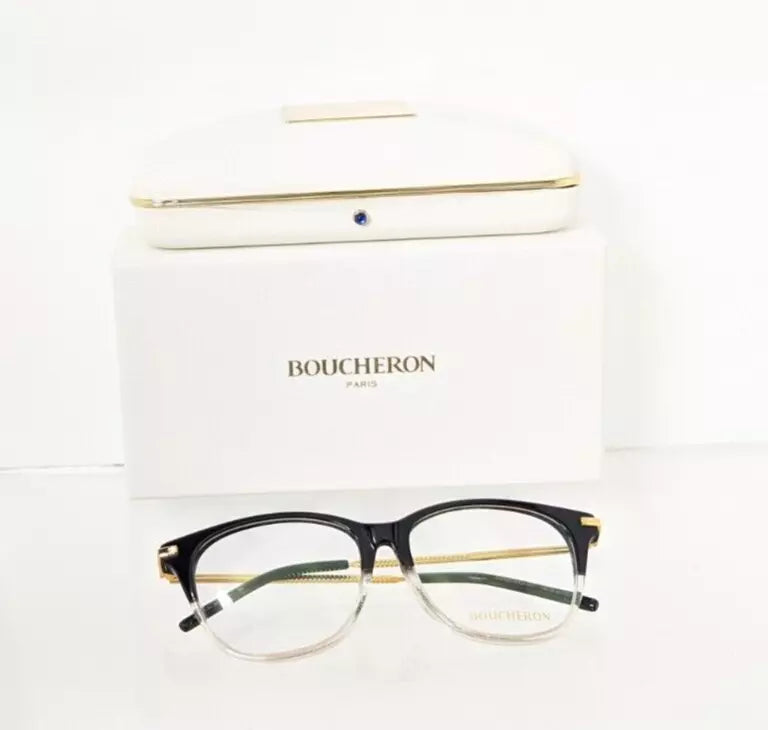 Brand New Authentic Boucheron Eyeglasses BC0027 003 54mm Frame 0027