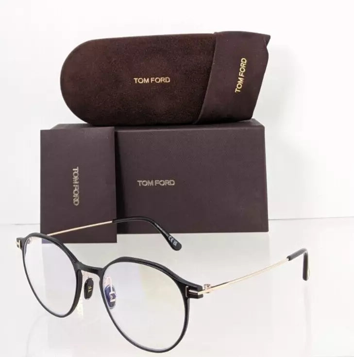 Brand New Authentic Tom Ford TF 5866 Eyeglasses 002 Frame FT 5866 52mm Frame