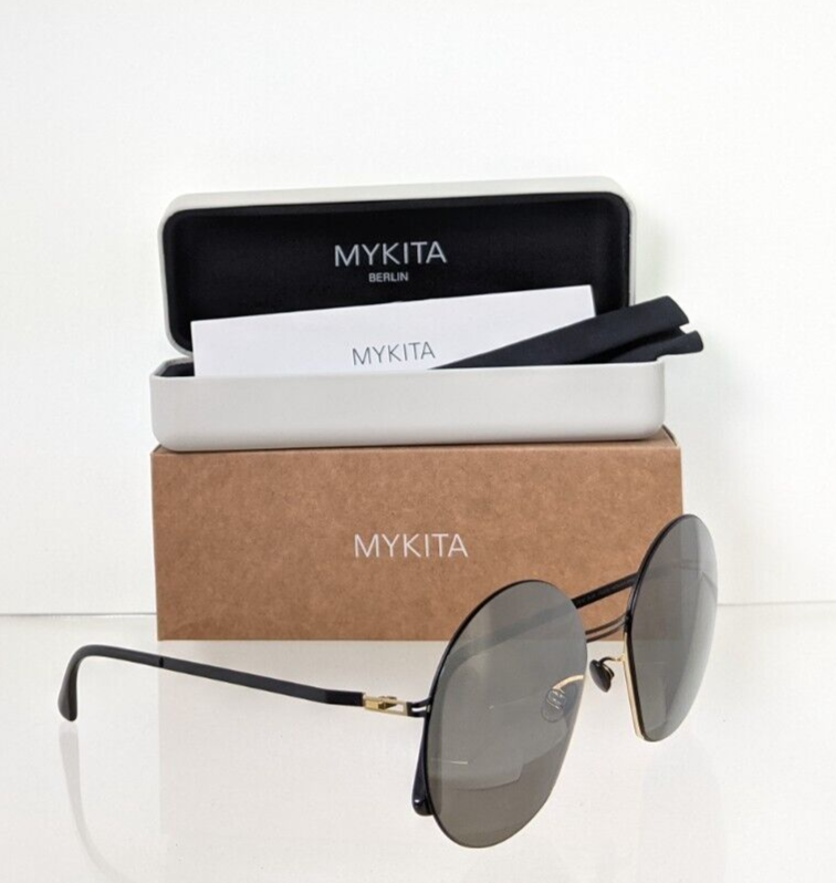 Brand New Authentic MYKITA Lite Sun Jette Col. 056 57mm Black Gold Frame