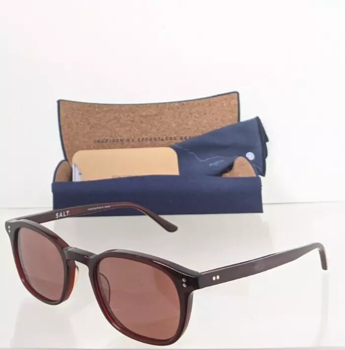 New Authentic Salt Sunglasses QUINN 50 Polarized RDWD 50mm Frame