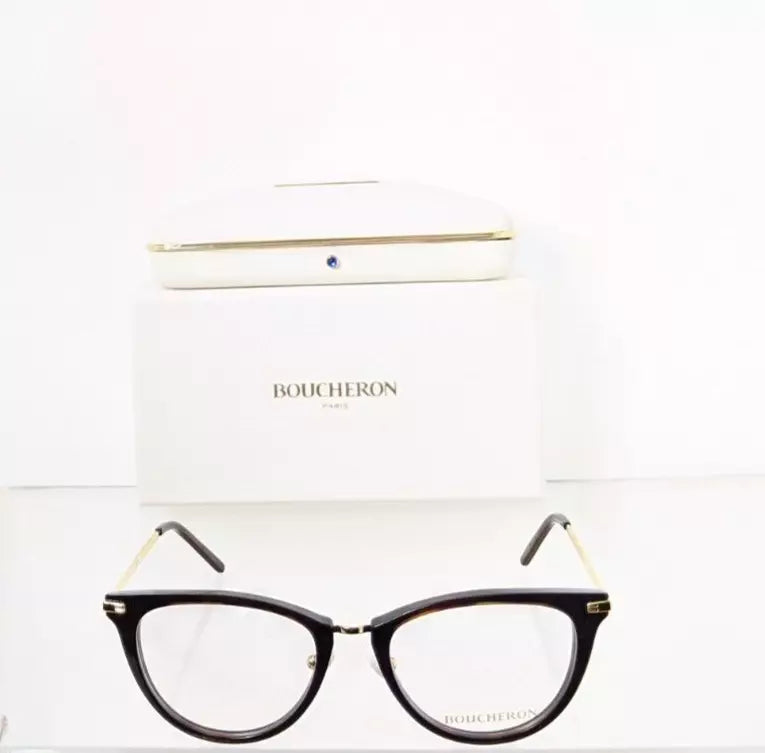Brand New Authentic Boucheron Eyeglasses BC0026 002 51mm Frame 0026