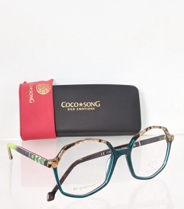 New Authentic CCS by COCO SONG Eyeglasses CCS 154 Col. 1 52mm