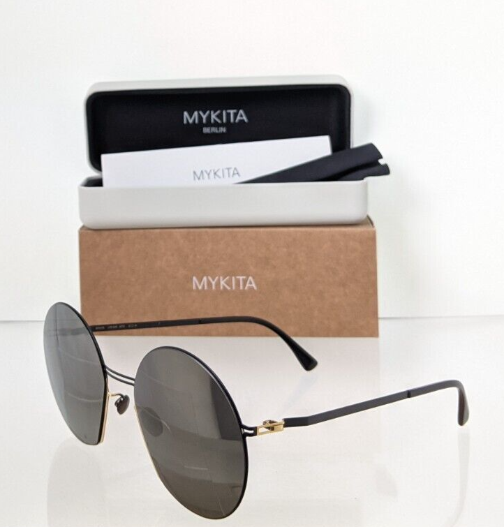 Brand New Authentic MYKITA Lite Sun Jette Col. 056 57mm Black Gold Frame