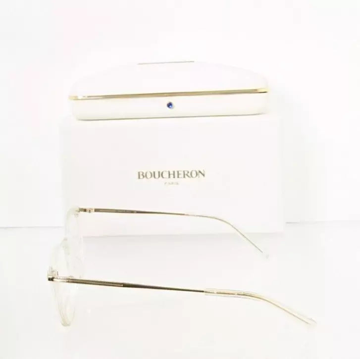 Brand New Authentic Boucheron Eyeglasses BC0037 004 52mm Frame 0037