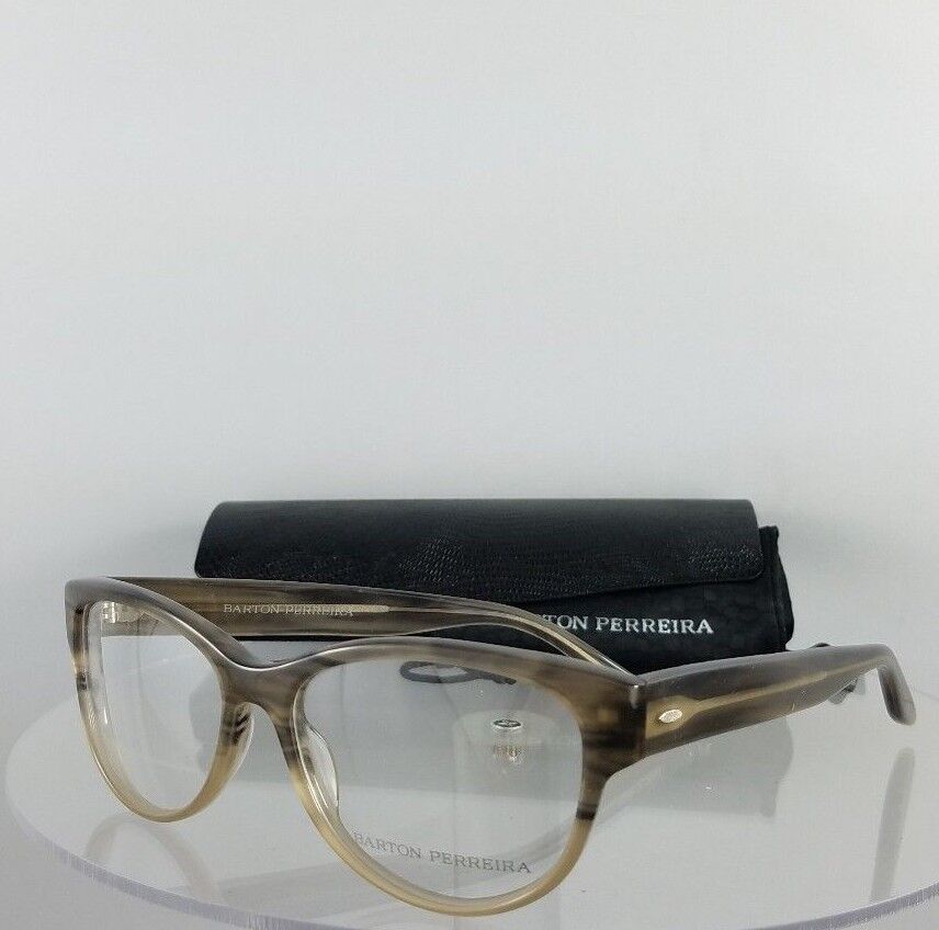 Brand New Authentic Barton Perreira Eyeglasses Brooke Brown Frame 53mm