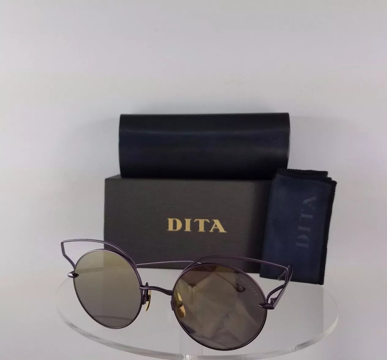 Brand New Authentic Dita Sunglasses Believer 23008-C-PUR-52mm Frame Purple