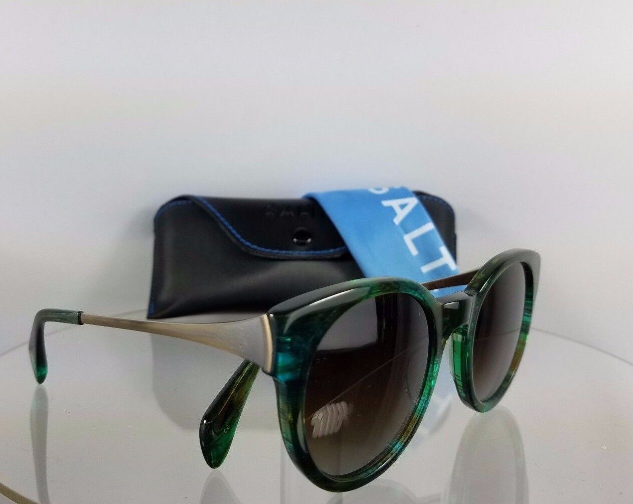 Brand New Authentic SALT Sunglasses Houston SSG Polarized Frame Green