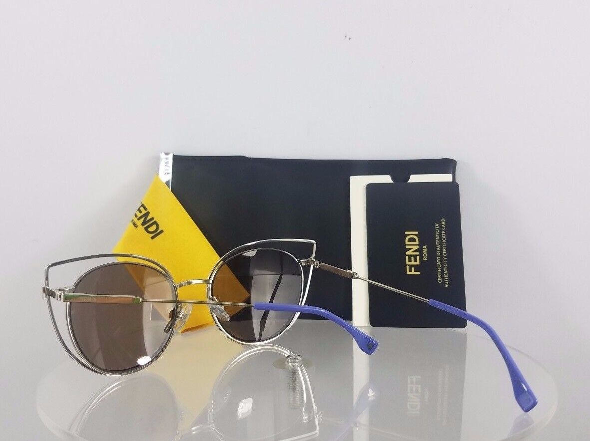 Brand New Authentic Fendi FF 0176/S Sunglasses 3YGUT Gold Purple Frame 53mm