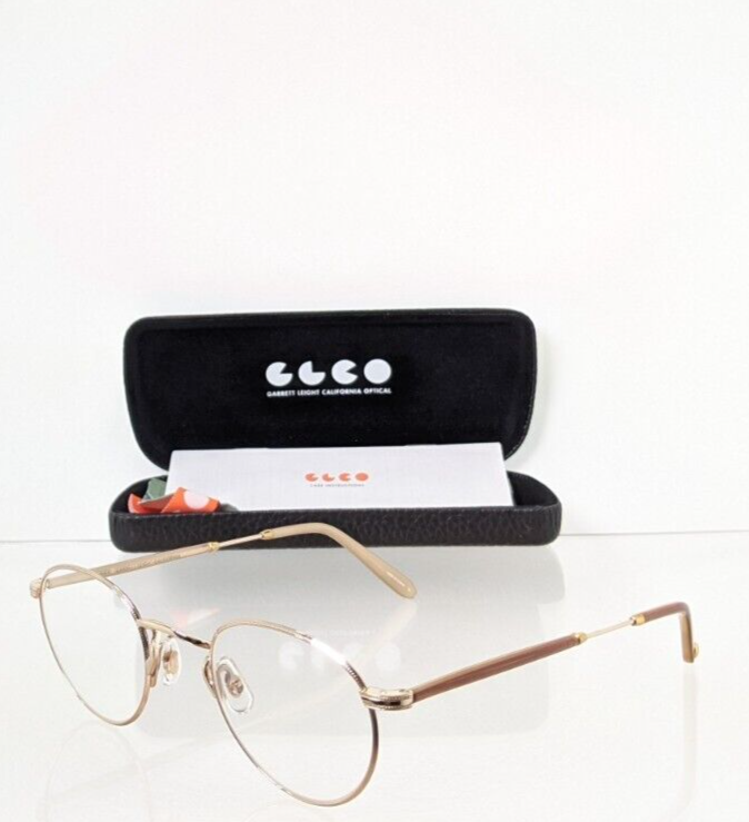 Brand New Authentic Garrett Leight Eyeglasses WALGROVE MG-CL 47mm
