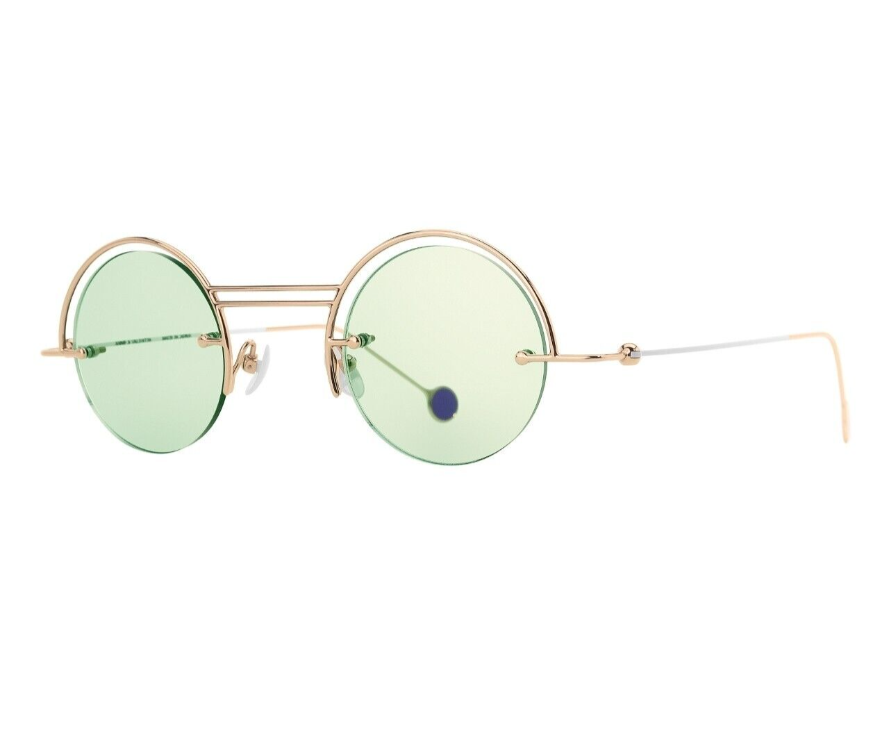New Authentic Anne & Valentin Sunglasses Contact 22A19 Made in Japan Frame