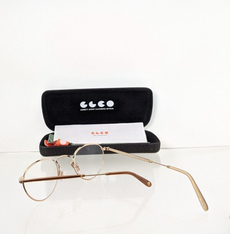Brand New Authentic Garrett Leight Eyeglasses WALGROVE MG-CL 47mm