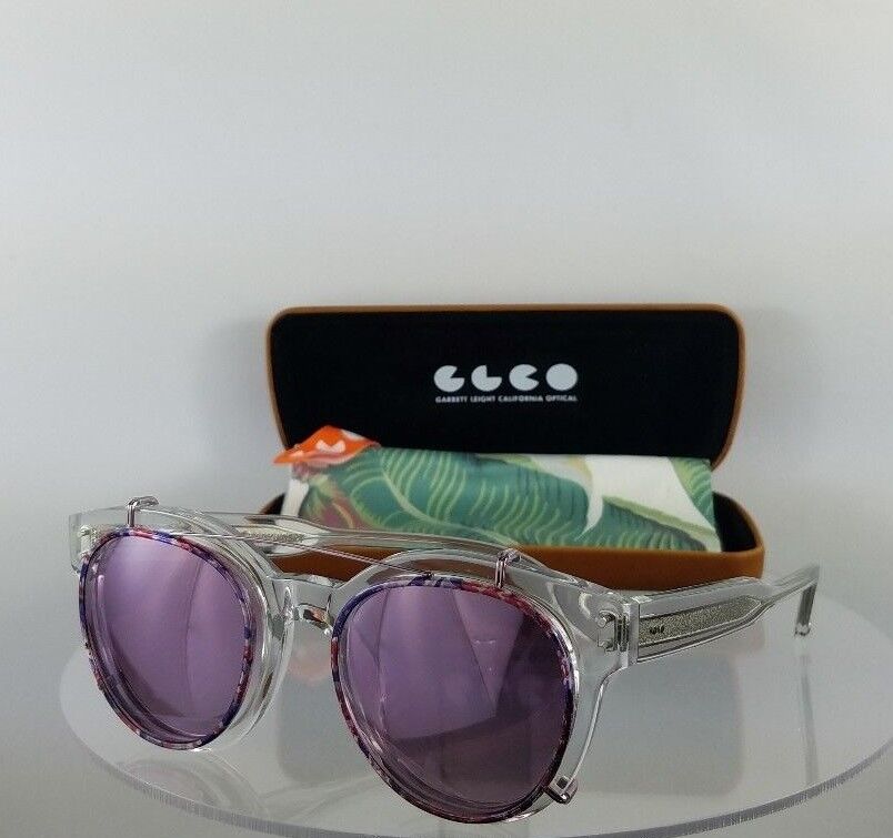 Brand Authentic Garrett Leight X Mark McNairy Sunglasses GLXTL3 2046 123 Clip On