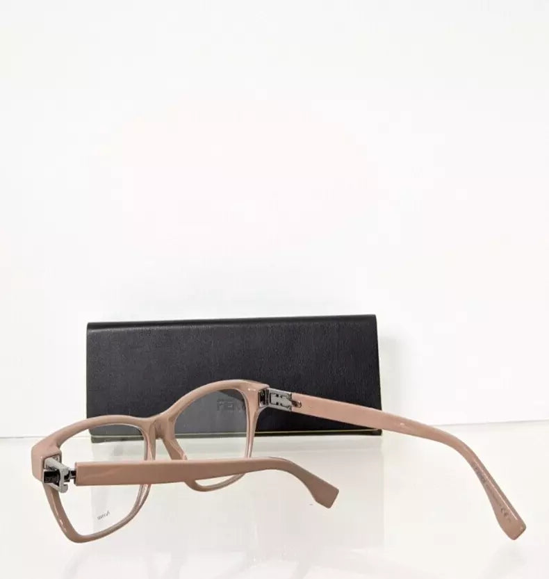 Brand New Authentic Fendi Eyeglasses 0301 09Q 54mm Beige Frame 0301 Peekaboo