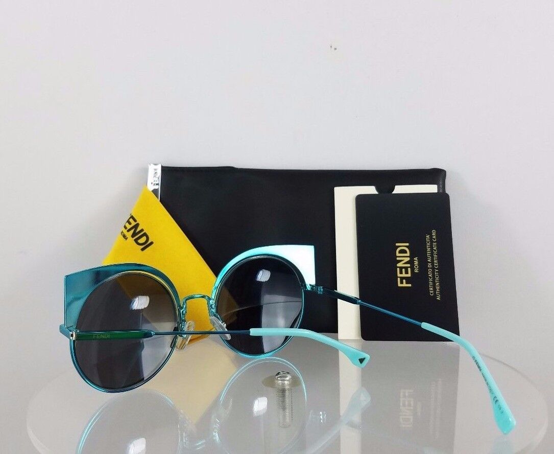 Brand New Authentic Fendi FF 0177/S Sunglasses W5IT7 Blue Frame 53mm 0177