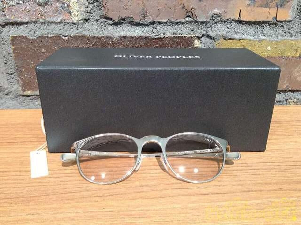 New Authentic Oliver Peoples Eyeglasses OV 1136 5036/73 Grey Soloist 3 S.0369