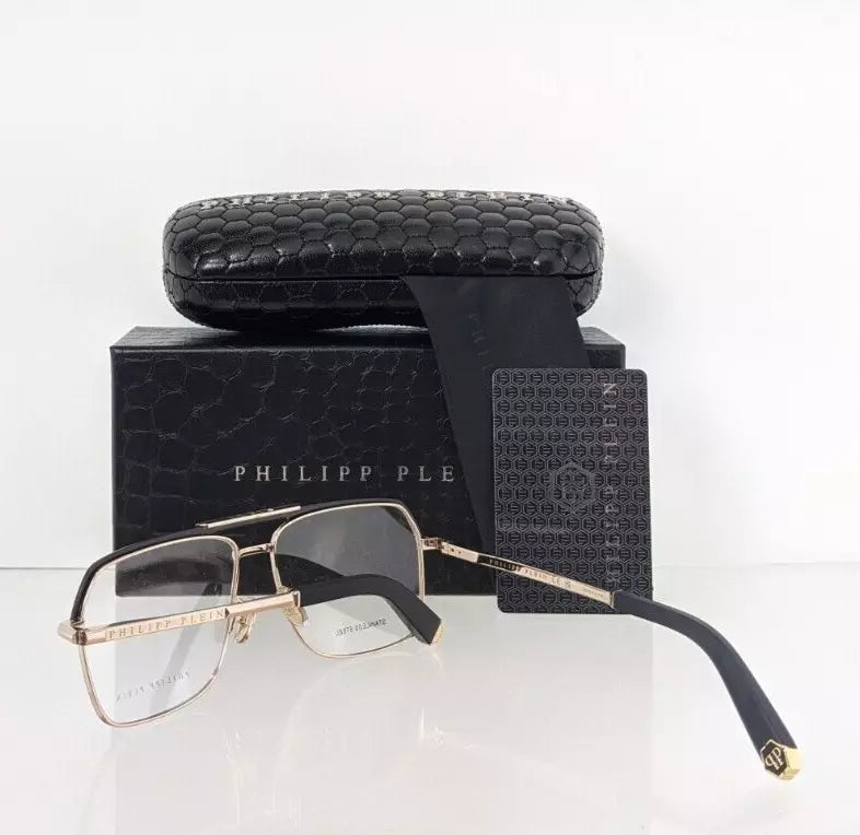 New Authentic Philipp Plein Eyeglasses VPP 085 Col 0302 VPP085 Pure Frame