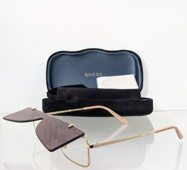 GUCCIメガネ Brand New Authentic Gucci GG 0363 002 Sunglasses Gold GG0363 Frame