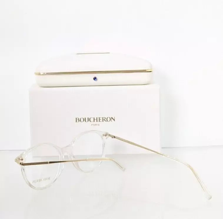 Brand New Authentic Boucheron Eyeglasses BC0038 004 53mm Frame 0038
