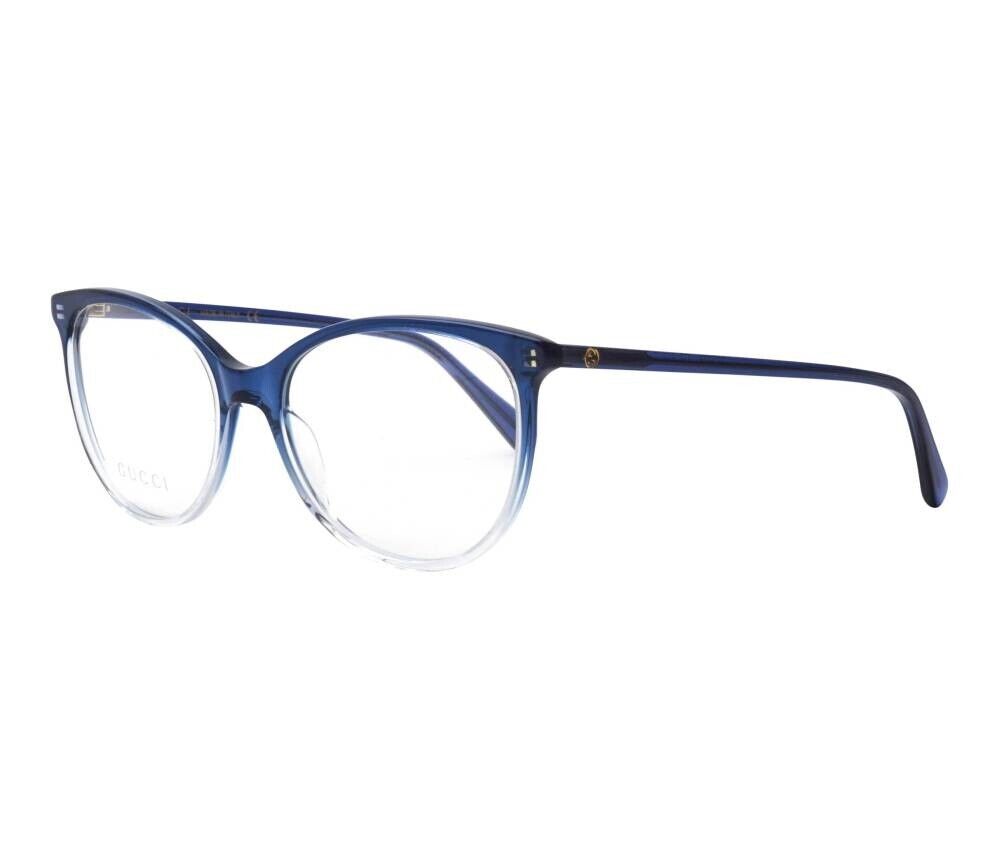 Brand New Authentic Gucci Eyeglasses GG 0550 004 Blue GG 0550O Frame