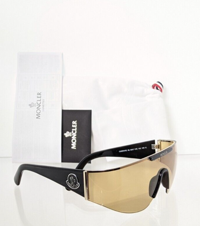 Brand New Authentic Moncler Sunglasses MONCLER ML 0247 01E Ombrate Frame
