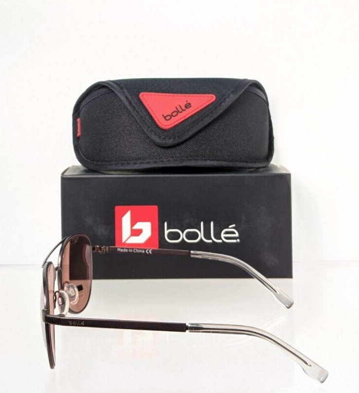 Brand New Authentic Bolle Sunglasses Evel 12545 IB Brown Frame