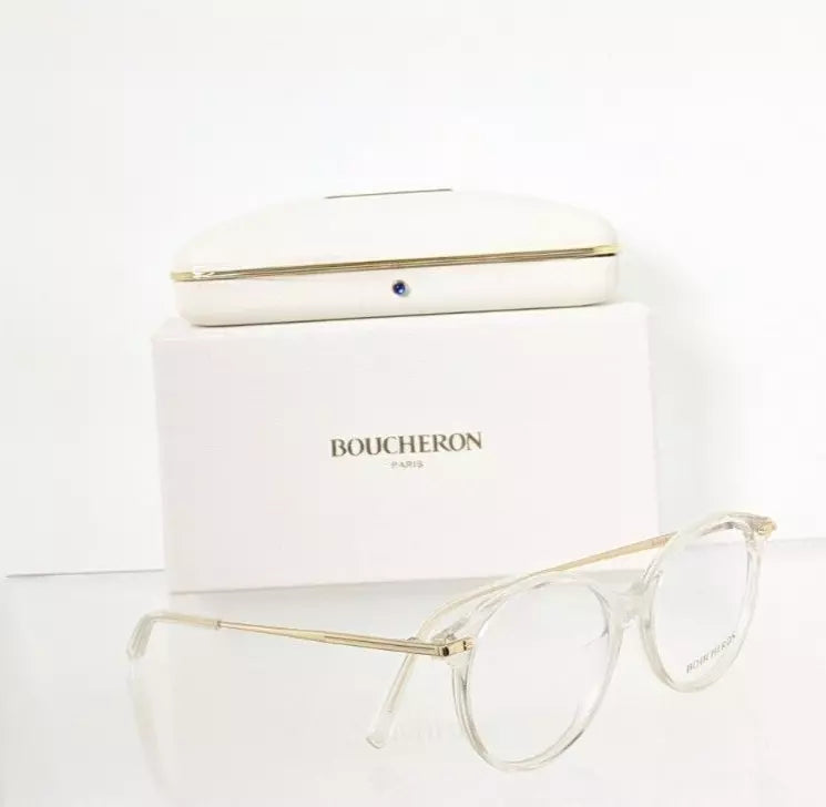 Brand New Authentic Boucheron Eyeglasses BC0038 004 53mm Frame 0038